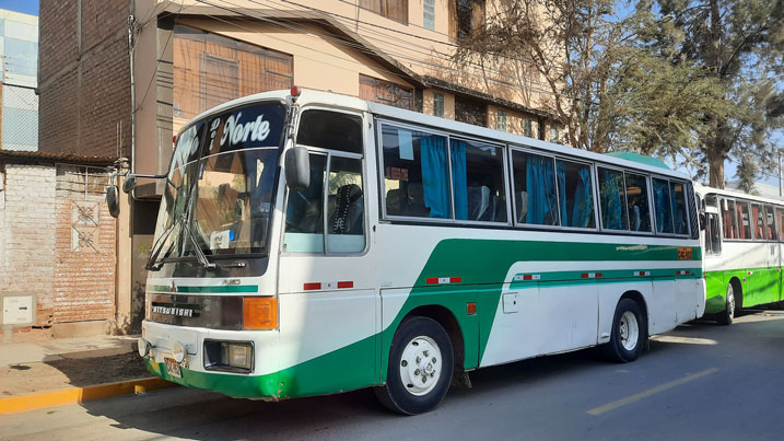 minibus en alquiler en Chiclayo